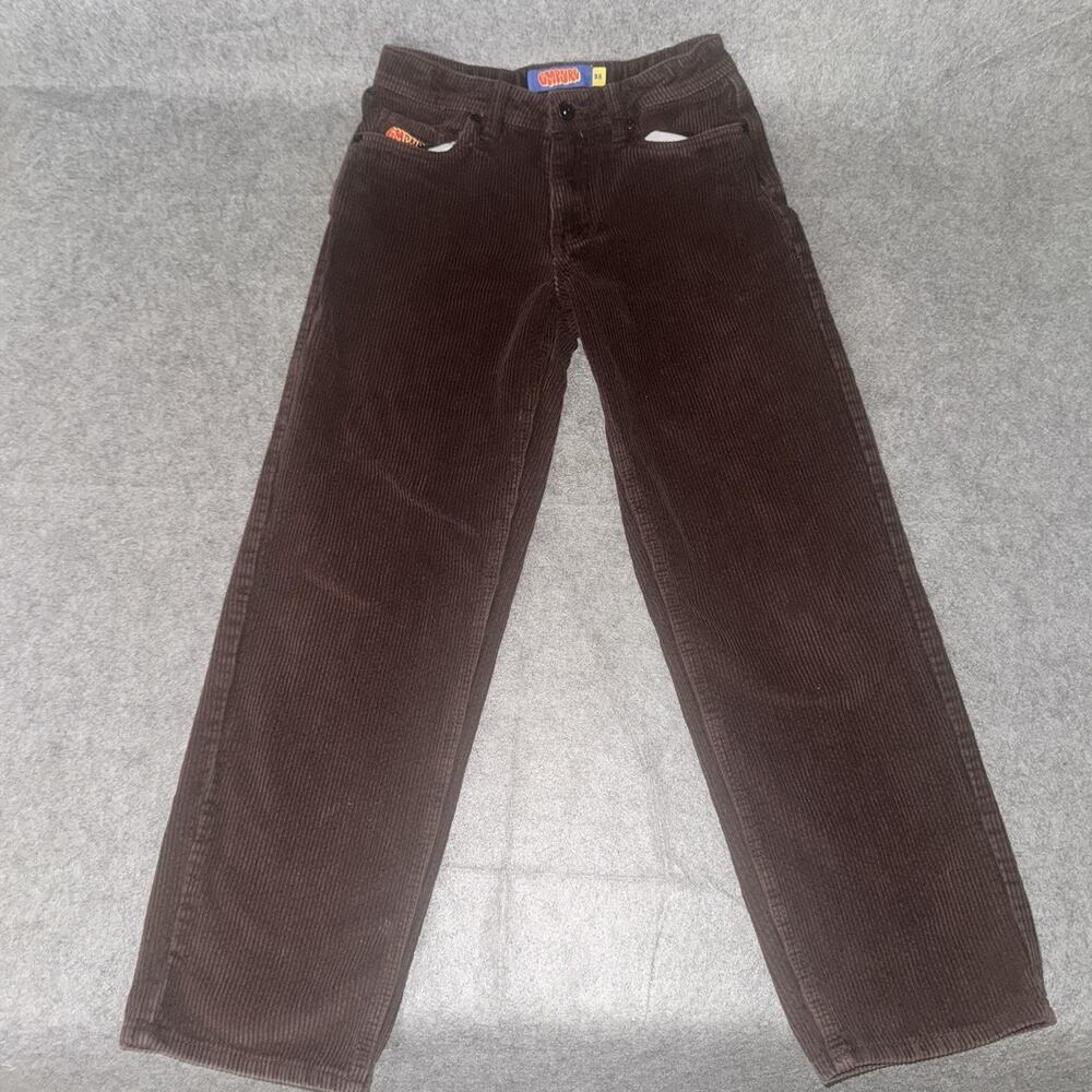 Empyre Corduroy Pants Mens 25 Brown Relaxed Fit Skateboard Preowned